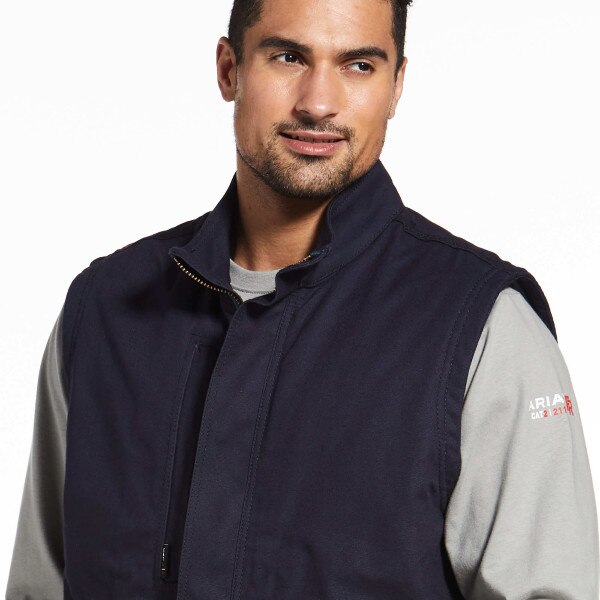 Ariat Workhorse FR Insulated Vest in Navy
